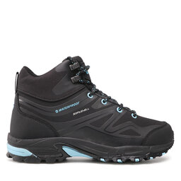 

Трекінгові черевики Hi-Tec Hendon Mid Wp Wo's AVSAW21-HT-BD-01 Black/Sky Blue, Чорний