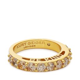 Kurt Geiger Пръстен Kurt Geiger Be Kind Band Ring 8833252429 Fushia