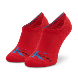 Calvin Klein Jeans Niedrige Herrensocken Calvin Klein Jeans 701218733 Red 005