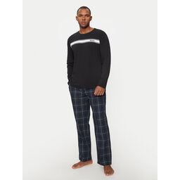 BOSS Boss Pižama 50527541 Mornarsko modra Relaxed Fit