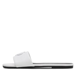 

Шльопанці Calvin Klein Jeans Flat Sandal Slide Hw YW0YW00952 White YBR, Білий
