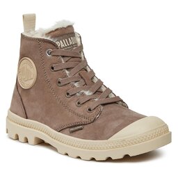 Palladium Schnürstiefeletten Palladium Pampa Hi Zip Wl 95982-212-M Brown 212