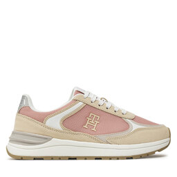 Tommy Hilfiger Сникърси Tommy Hilfiger Casual Fashion Runner Mix FW0FW08324 Цветен