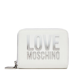 LOVE MOSCHINO Duży Portfel Damski LOVE MOSCHINO JC5726PP0MKD0100 Biały