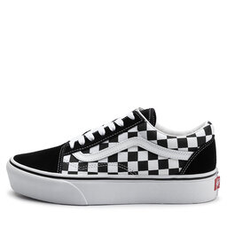 

Кросівки Vans Old Skool Platfor VN0A3B3UHRK1 (Checkerboard) Blk/Tr Wht, Чорний