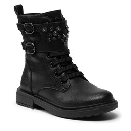 Geox Kozačky Geox J Eclair G. D J169QD 000BU C9999 M Black