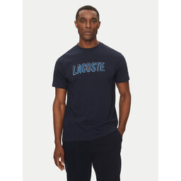 Lacoste Lacoste Marškinėliai TH8916 Tamsiai mėlyna Regular Fit