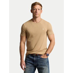 Polo Ralph Lauren Polo Ralph Lauren Marškinėliai 710671438329 Smėlio Custom Slim Fit