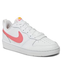 Nike Scarpe Nike Court Borough Low 2 (GS) BQ5448 124 White/Coral Chalk/ Laser Orange