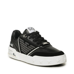 

Снікерcи EA7 Emporio Armani X7X006 XK296 N441 Black/White/Silver, Чорний