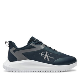 Sneakers Calvin Klein Eva Runner Low Lace Ml Mix YM0YM00968 Blu scuro escarpe