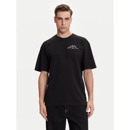 Karl Kani Karl Kani Marškinėliai Palm Print PD00005331 Juoda Relaxed Fit
