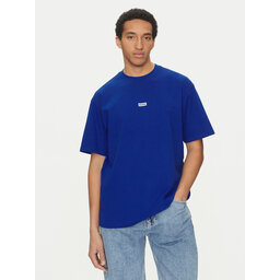 HUGO HUGO Majica Nalono 50509776 Modra Loose Fit