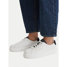 Tommy Hilfiger Sneakers Tommy Hilfiger Th Feminine Platform Monogram FW0FW09594 Weiß