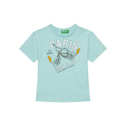United Colors Of Benetton United Colors Of Benetton T-Shirt 3I1XG10IJ Grün Regular Fit