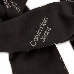 

Шаль Calvin Klein Monologo K60K611982 Allover Print 0GK, Чорний