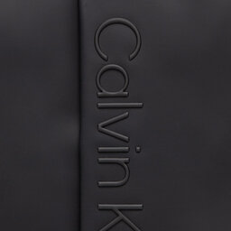 

Плоска сумка Calvin Klein Rubberized Conv Reporter S K50K509560 BAX, Чорний