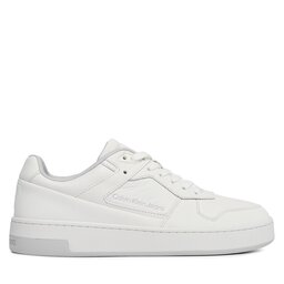 Calvin Klein Jeans Laisvalaikio batai Calvin Klein Jeans Basket Cupsole Low Lth In Sat YM0YM00867 Balta