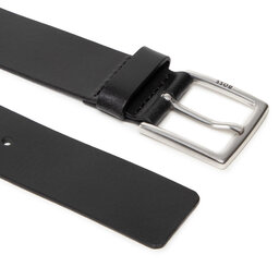 

Чоловічий ремінь Boss Rummi 50475296 Black 001, Чорний