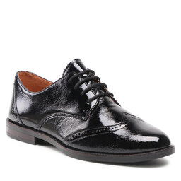 Caprice Oxford Schuhe Caprice 9-23200-27 Black Naplak 017