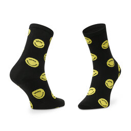 

Високі жіночі шкарпетки Vans Ticker VN0A49ZDFU41 Black/Yellow, Чорний