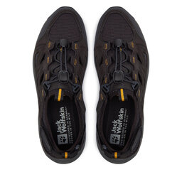 

Трекінгові черевики Jack Wolfskin Woodland 2 Hybrid Low M 4051301 Phantom/Burly Yellow Xt, Чорний