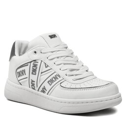 DKNY Sneakersy DKNY Olicia K4205683 Wht/Silver WTL