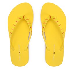 Tommy Hilfiger Flip-flops Tommy Hilfiger Essential Beach Sandal FW0FW07141 Sárga