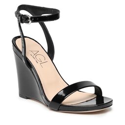 AGL Sandały AGL Demi D676005PHPLUME0000 Nero