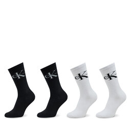 Calvin Klein Jeans 4er-Set hohe Herrensocken Calvin Klein Jeans 701224125 Black Combo 001