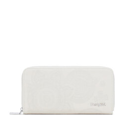 Desigual Cartera grande para mujer Desigual Dejavu Fiona 25SAYP13 Écru