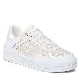 

Снікерcи Tommy Hilfiger Th Woven Basket Sneaker FW0FW07289 White YBS, Білий