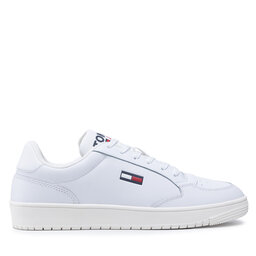 

Снікерcи Tommy Jeans City Leather Cupsole EM0EM00956 White YBR, Білий