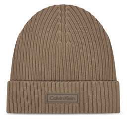 Calvin Klein Шапкa Calvin Klein Patch Chunky LV04D8053G Бежевий