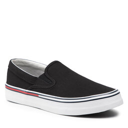 Tommy Jeans Teniși Tommy Jeans Essential Slipon EM0EM00961 Black BDS