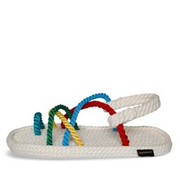 

Босоніжки Bohonomad Ibiza IBZ.0177.WRS White-Multicolor, Кольоровий