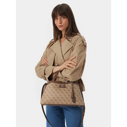 Guess Handtasche Guess Lindsey HWSG97 49060 Dunkelbeige