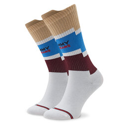 Tommy Jeans Klasické ponožky Unisex Tommy Jeans 701220283 White/Blue 003