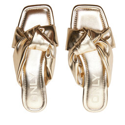 

Шльопанці ONLY Shoes Onlmillie-4 15320207 Gold Colour, Золотий