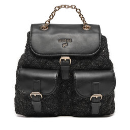 Guess Hátizsák Guess Tweed Backpack J4BZ36 WGLX0 Fekete