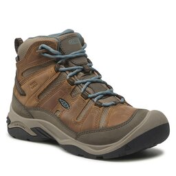 Keen Trekkingschuhe Keen Circadia Mid Wp 1026764 Toasted Coconut/North Atlantic