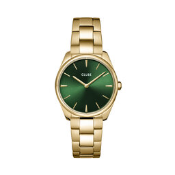 Cluse Klocka Cluse Féroce Petite CW11217 Gold/Green