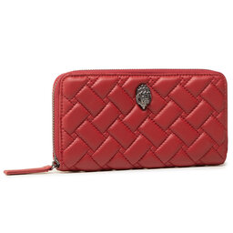 Kurt Geiger Veľká dámska peňaženka Kurt Geiger Zip Around Wallet Eagle 1803051109 Red/Dark