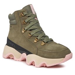 Sorel Sportcipők Sorel Kinetic™ Impact Conquest Wp NL5040-397 Stone Green/Chalk