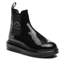 KARL LAGERFELD Боти тип челси KARL LAGERFELD KL62540S Black Patent Lthr