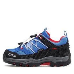 

Трекінгові черевики CMP Kids Rigel Low Trekking Shoe Wp 3Q54554 Cobalto/Stone/Fire 04NG, Голубий