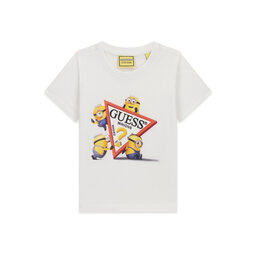 Guess Jeans Guess Jeans T-Shirt N6YI28 K6652 Weiß Regular Fit