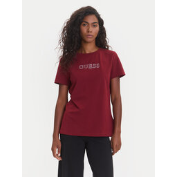 Guess Guess Camiseta V3BI11 J1314 Guinda/burdeos Regular Fit