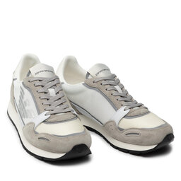 

Снікерcи Emporio Armani X4X537 XM678 Q825 Plast/Opt.Wht/Off Wh, Сірий