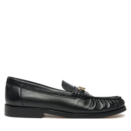 Tommy Hilfiger Μοκασίνια Tommy Hilfiger Soft Leather Horsebit Loafer FW0FW08414 Μαύρο